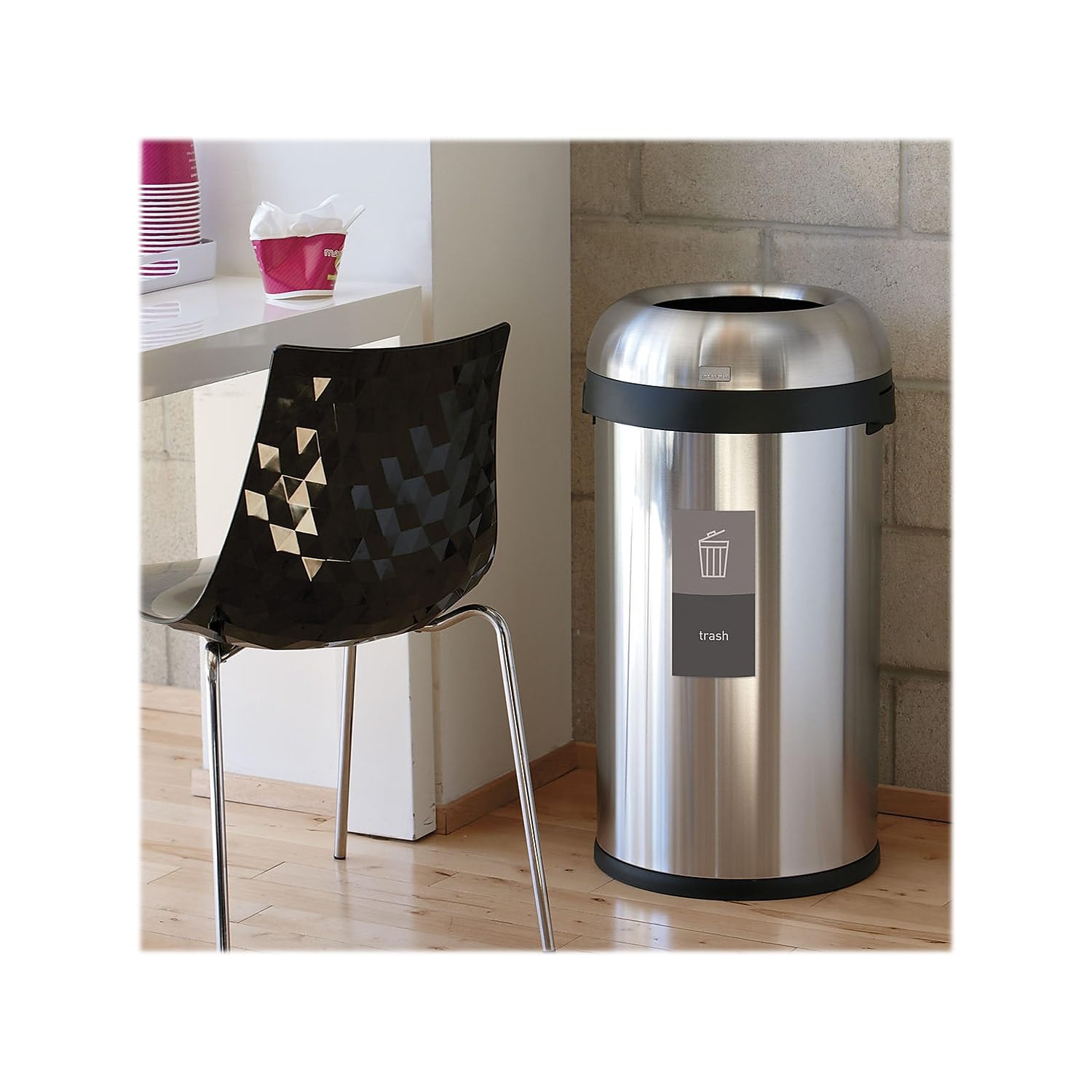 simplehuman-recyceln-magnet-papier-f-r-m-lleimer image 2