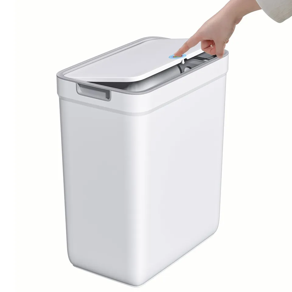 mopup-trash-cans-m-lleimer-12-7-l-wei-druckdeckel-schmal image 1