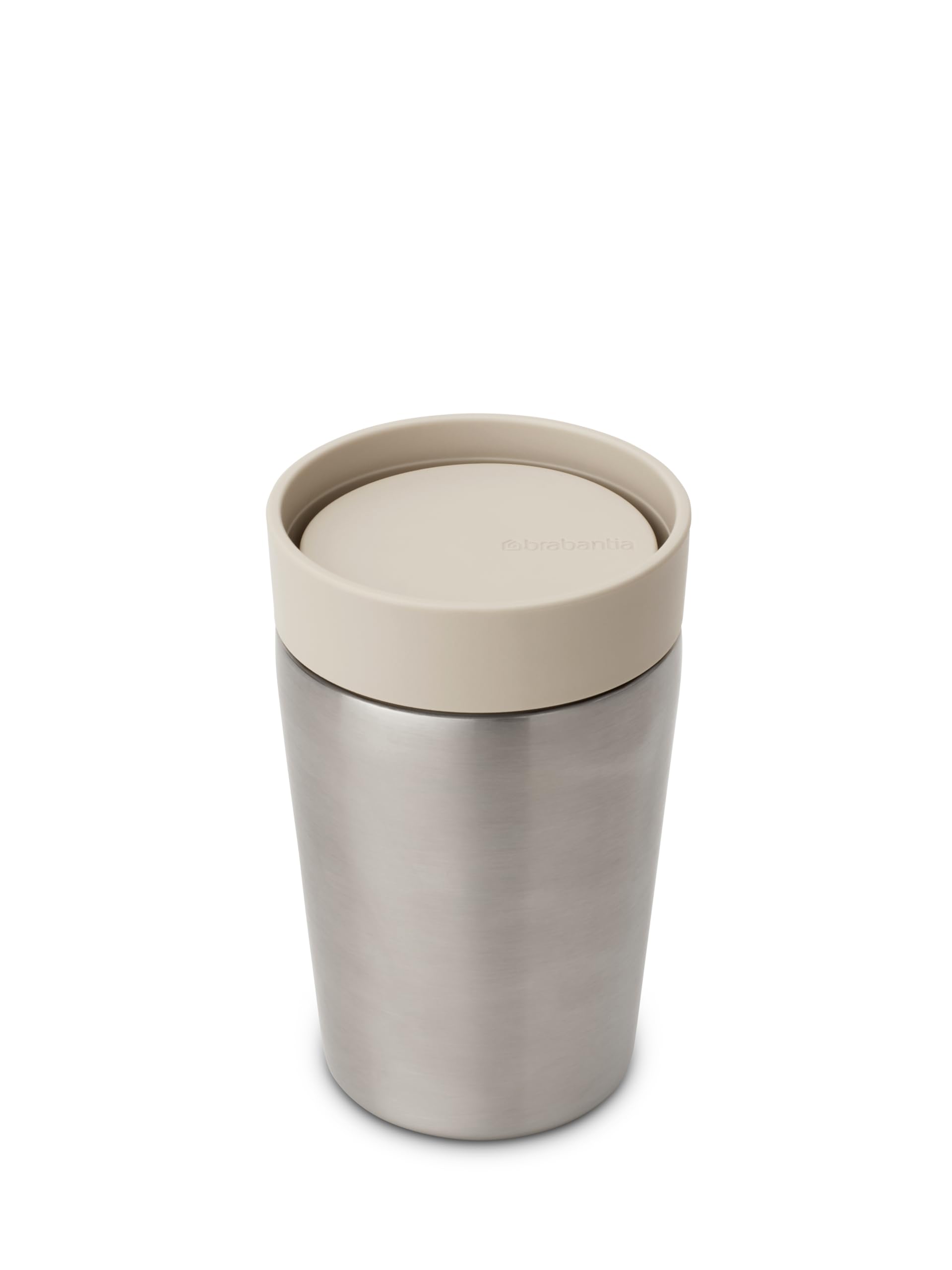 brabantia-make-take-isolierbecher-0-2-l-soft-beige-auslaufsicher image 2