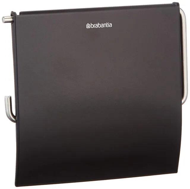 brabantia-toilettenpapierhalter-matt-black-edelstahl-30x20x10-wc-halter image 1