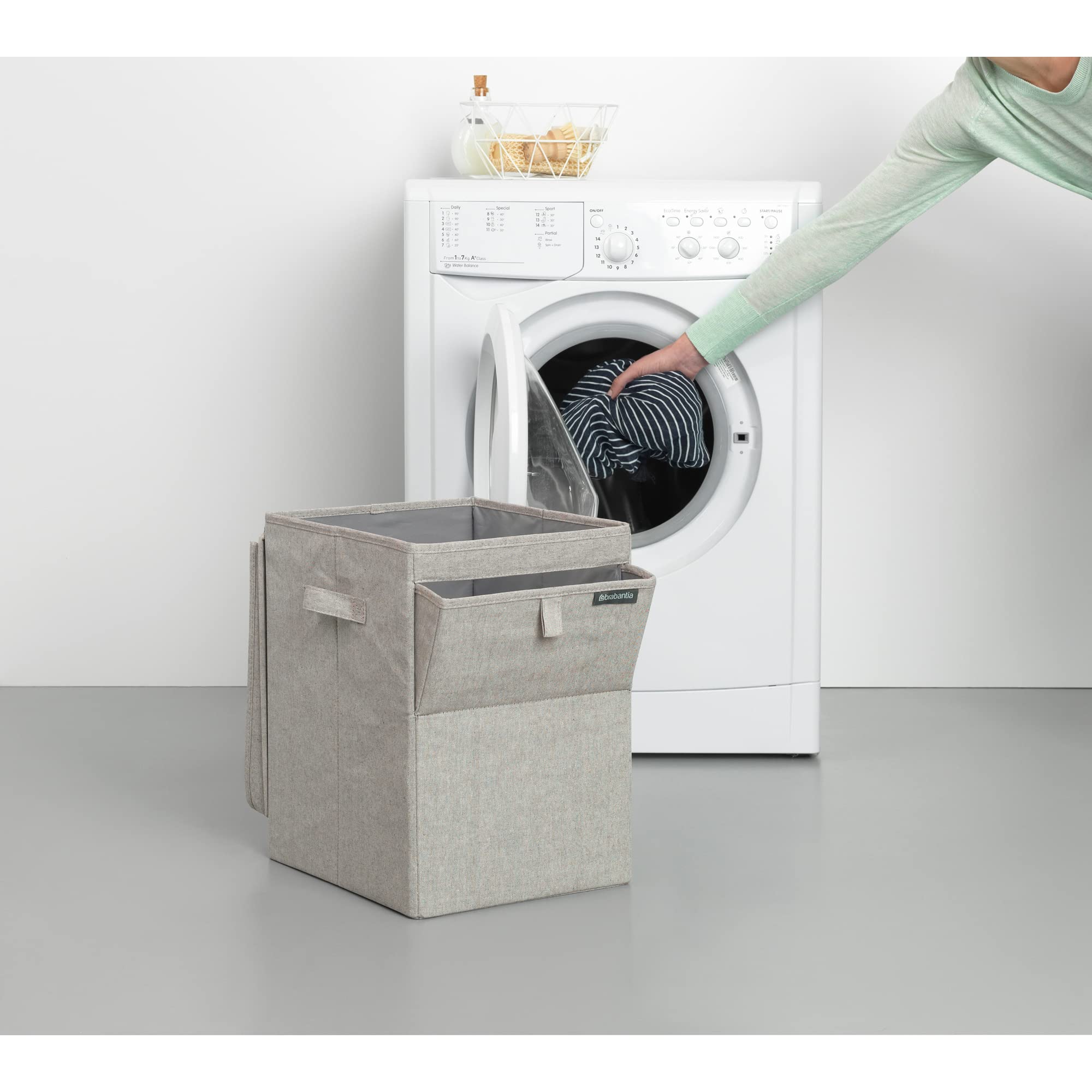 brabantia-w-schebox-35-l-grau-stapelbar-faltbar image 6