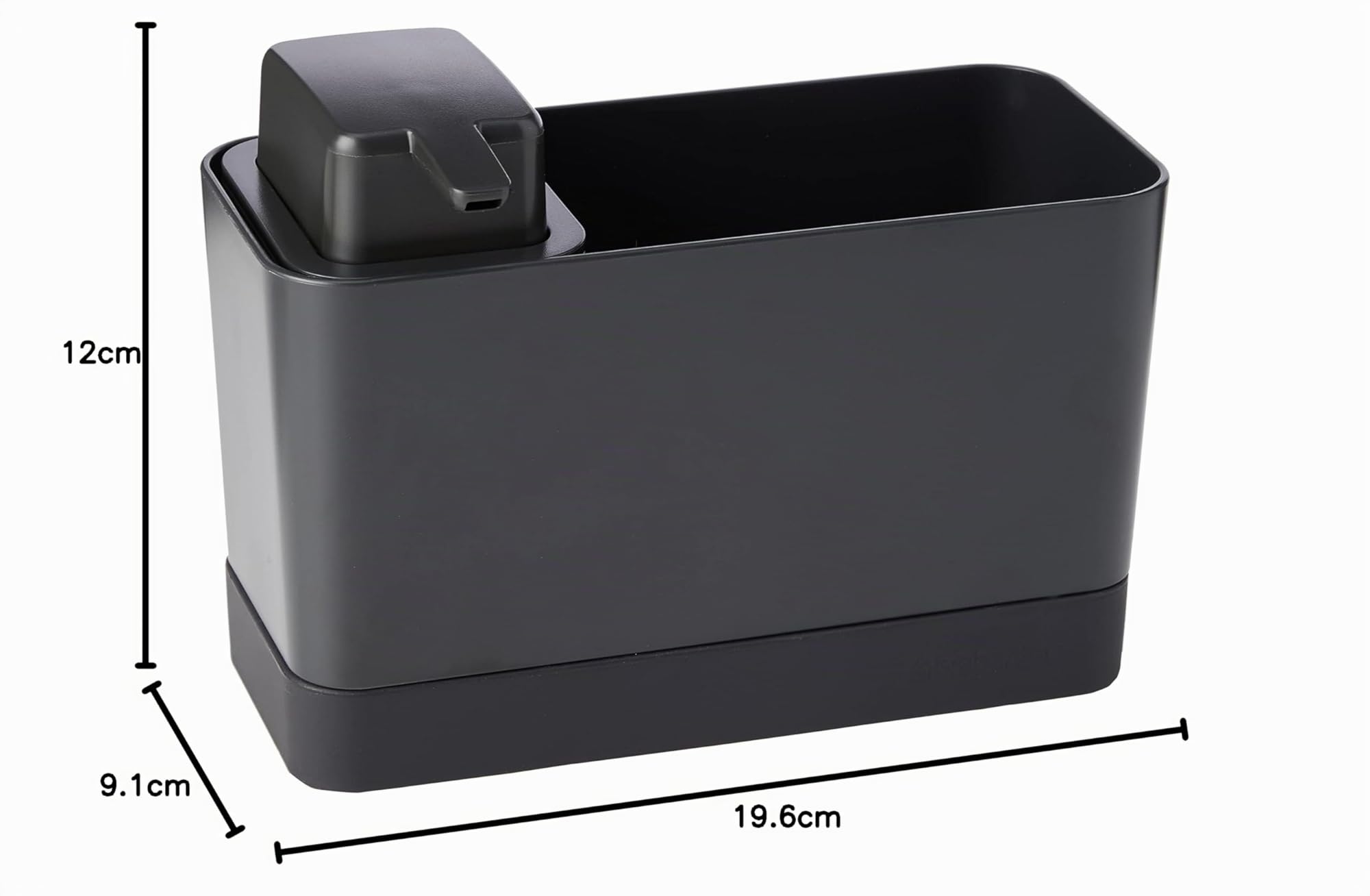brabantia-sp-lorganizer-dunkelgrau-mit-seifenspender-250-ml image 5