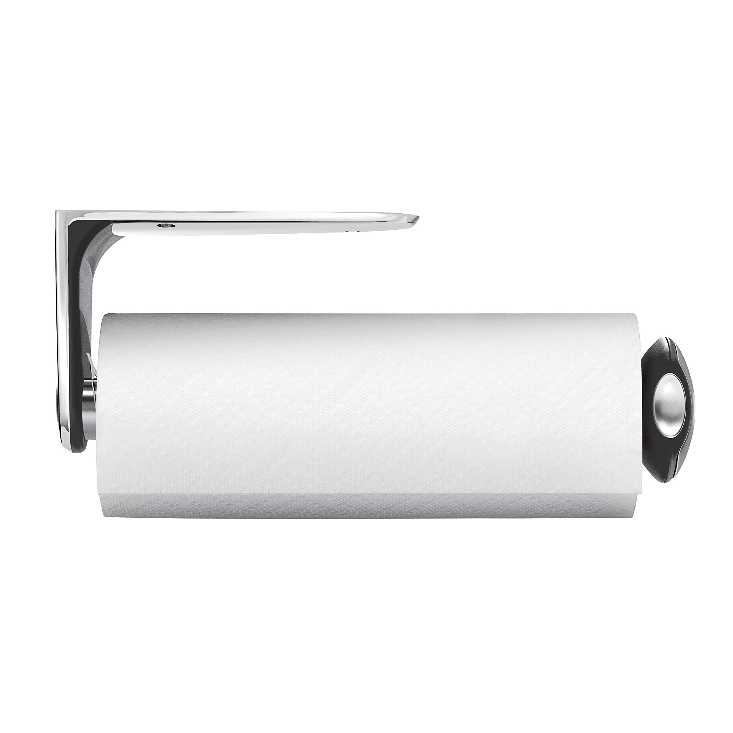 simplehuman-kt1024-k-chenrollenhalter-wand-edelstahl image 1