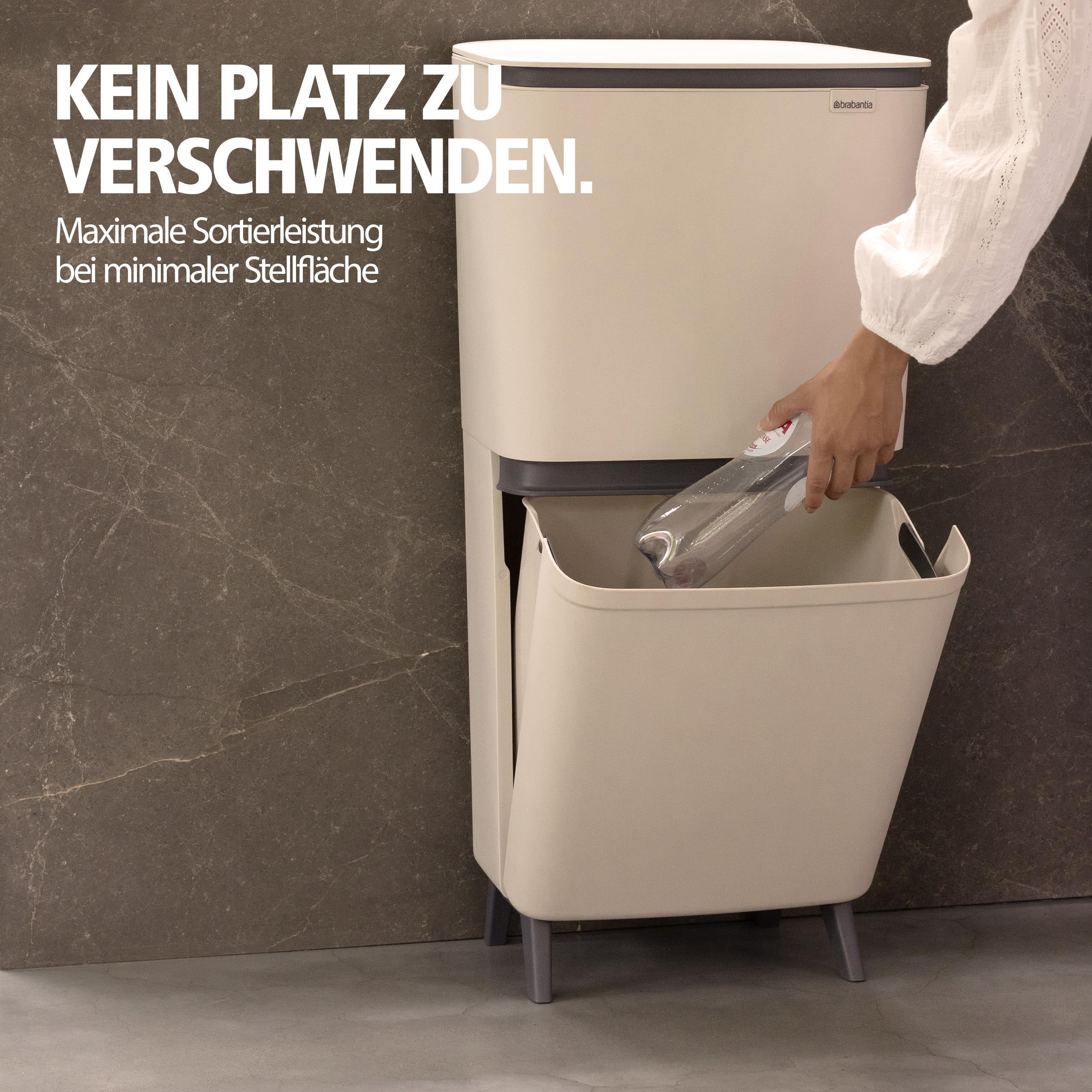 brabantia-sortup-m-lleimer-soft-beige-20-25l-45l-trenner image 5