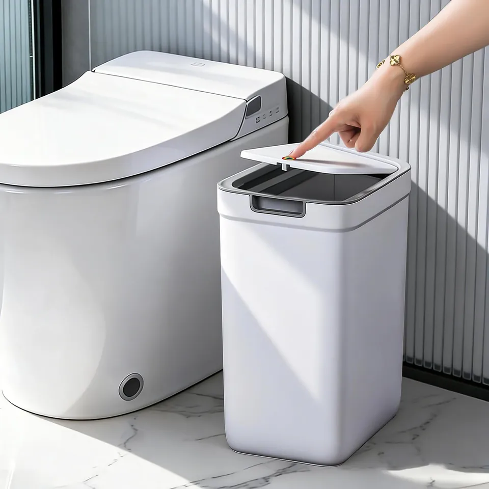 mopup-trash-cans-m-lleimer-medium-9-l-mit-deckel-schmal image 1