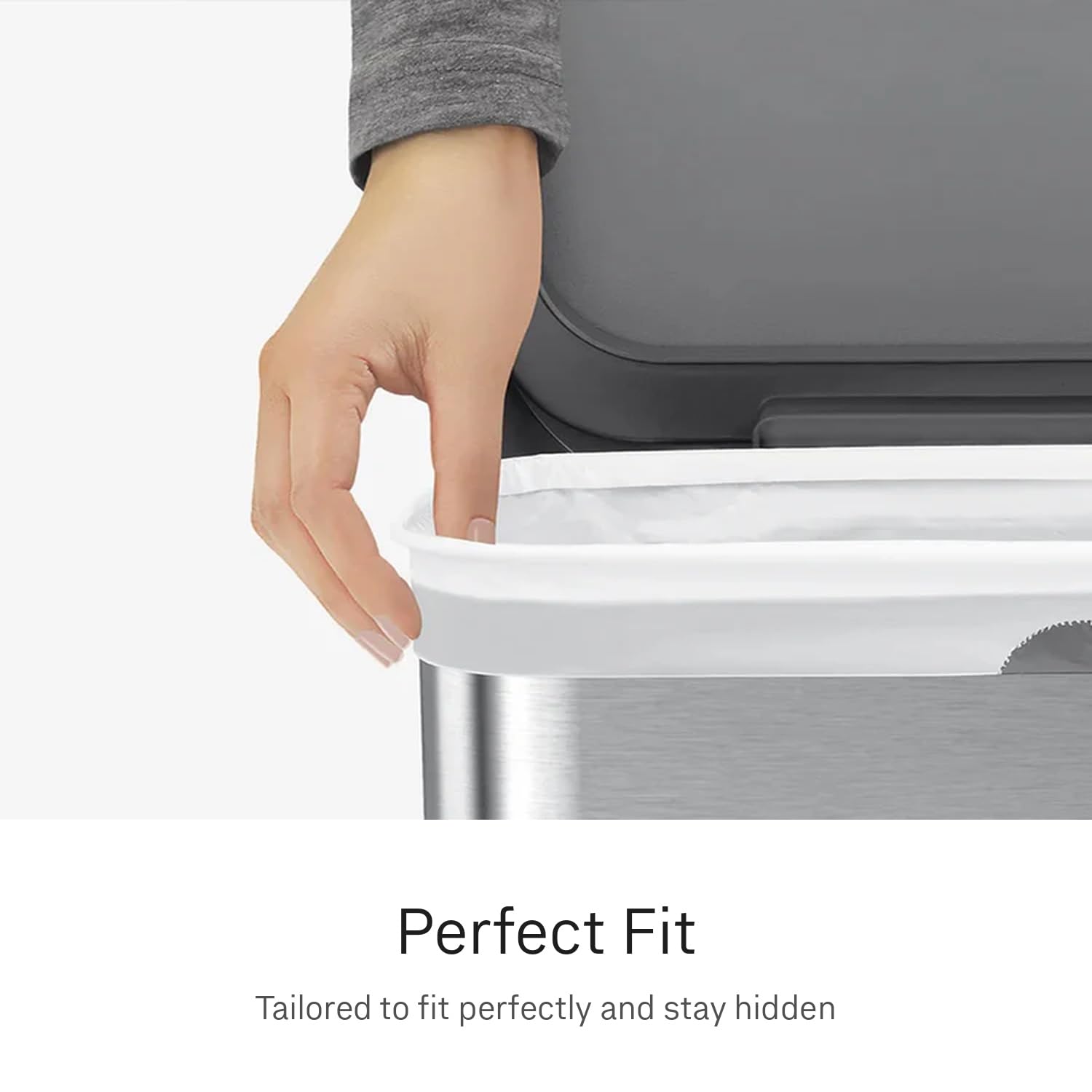 simplehuman-code-r-m-llbeutel-10-l-wei-100-st-ck-kordelzug image 2