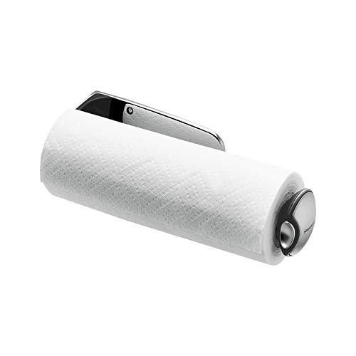 simplehuman-kt1024-k-chenrollenhalter-wand-edelstahl image 8