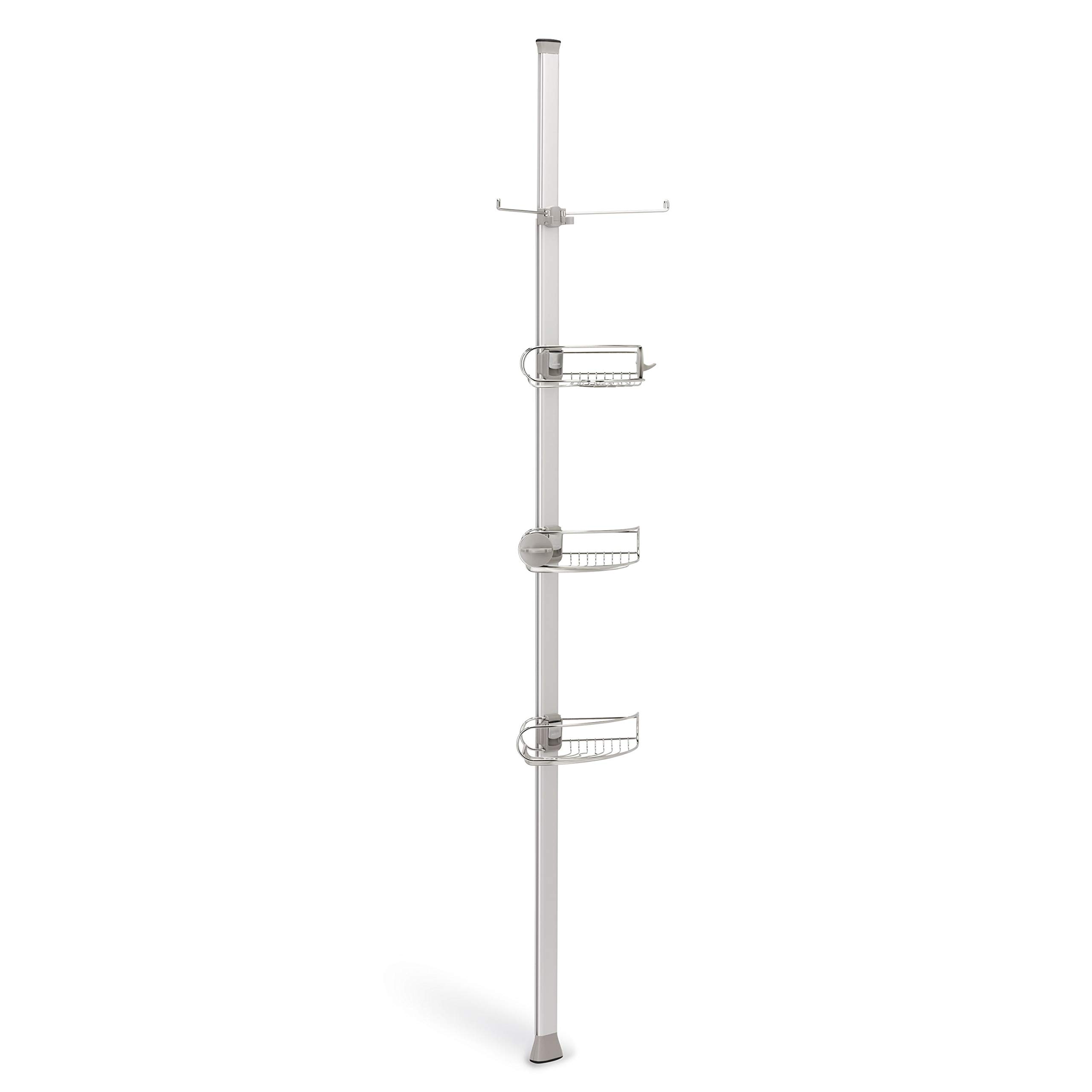 simplehuman-duschcaddy-teleskop-1-8-2-7-m-edelstahl-verstellbar image 5