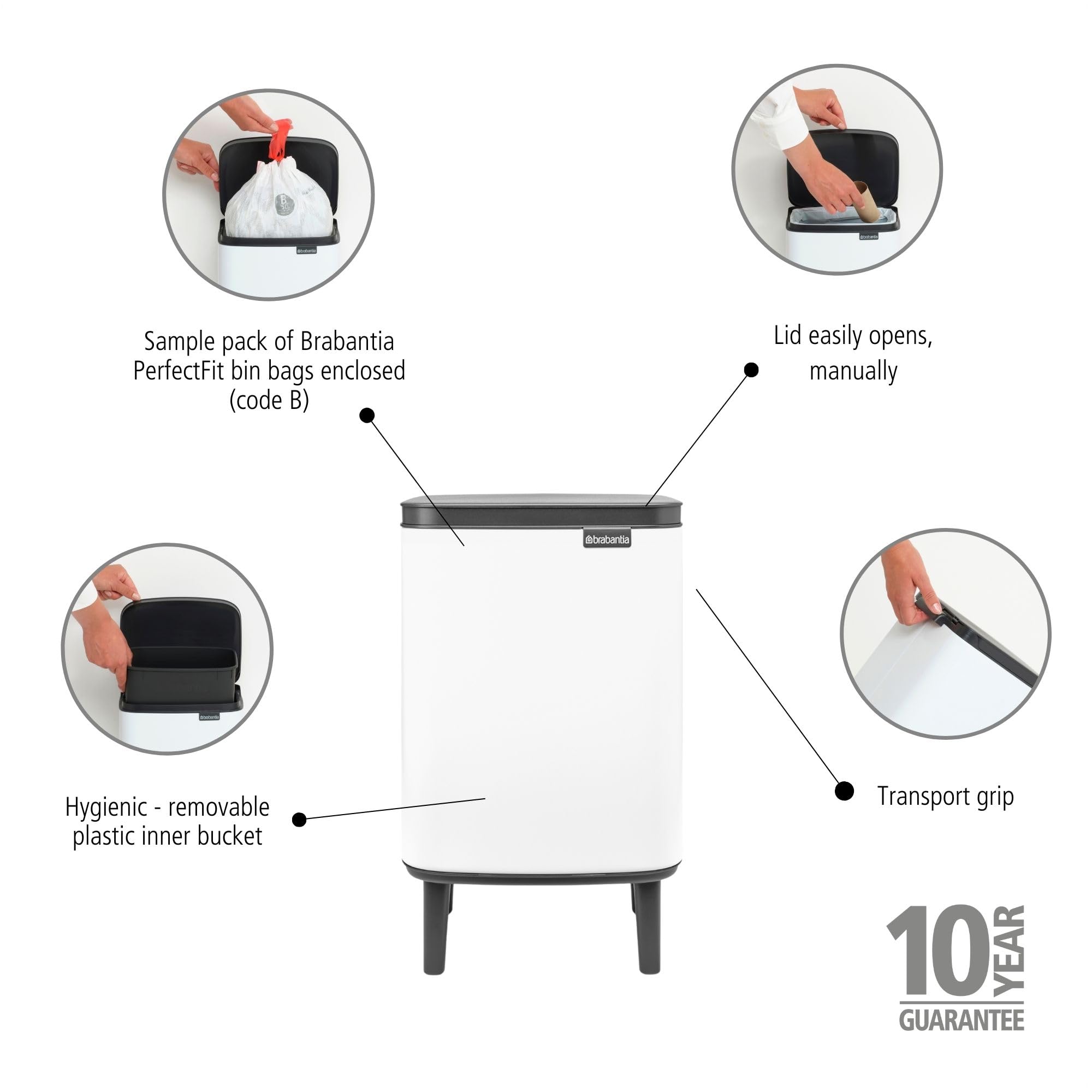brabantia-bo-hi-m-lleimer-7l-mattschwarz-mit-soft-close image 4