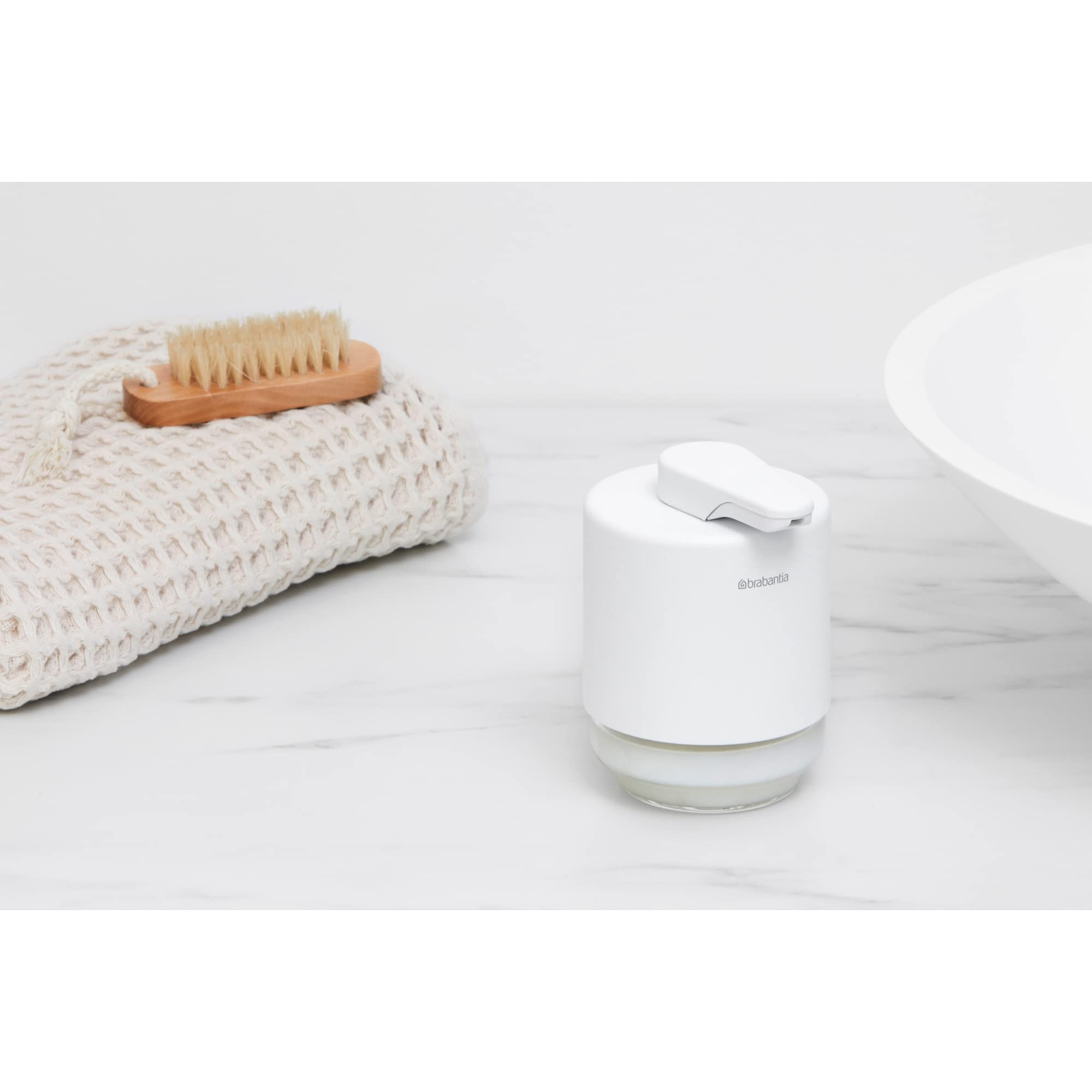 brabantia-mindset-seifenspender-200-ml-fresh-white-glas image 4