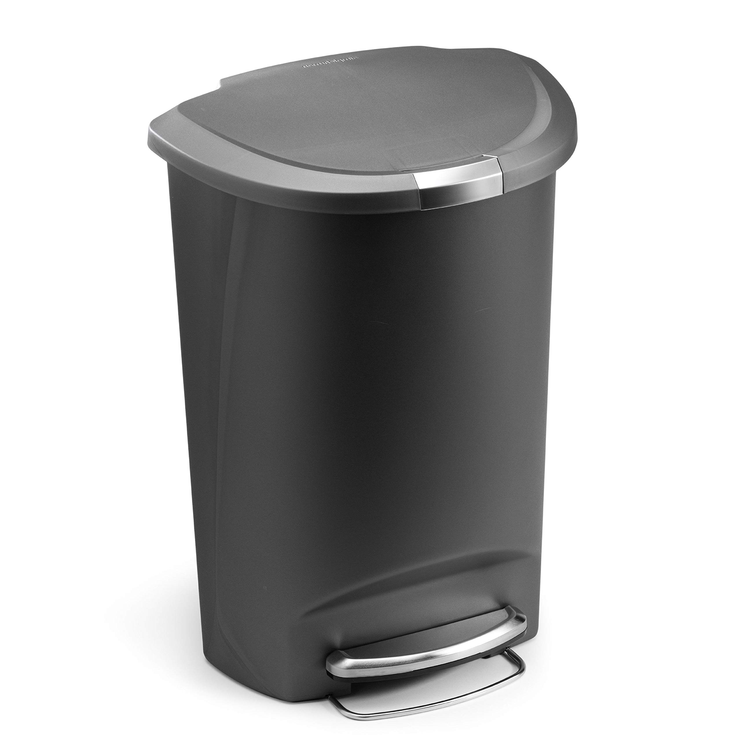 simplehuman-cw1371-treteimer-45-l-schwarz-rechteckig-kunststoff image 8