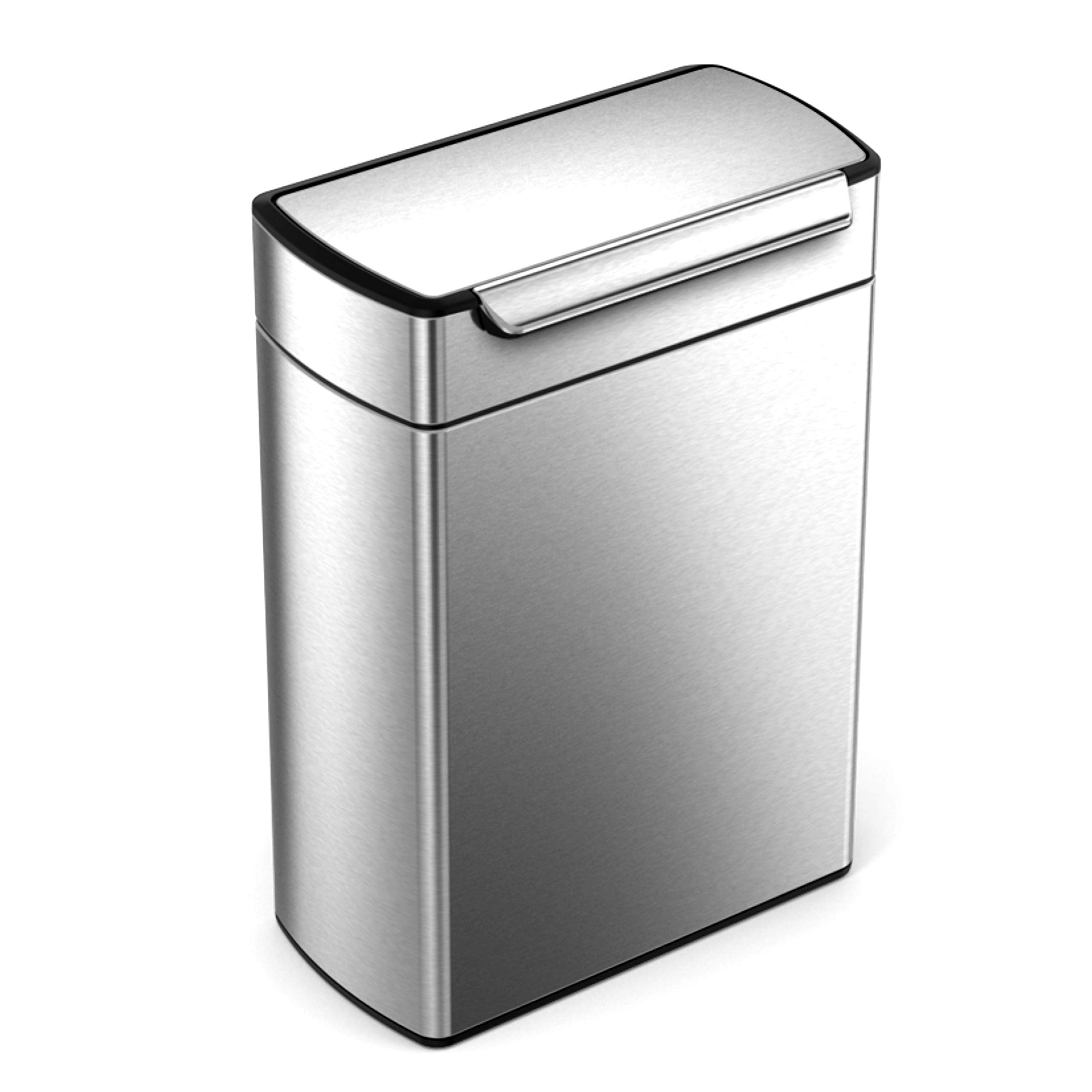 simplehuman-cw2018-recycler-48l-edelstahl-touch-bar image 5