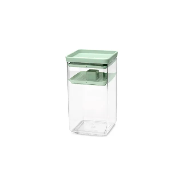 brabantia-tasty-einmachbeh-lter-1-6-l-jade-green-mit-pressscheibe image 1