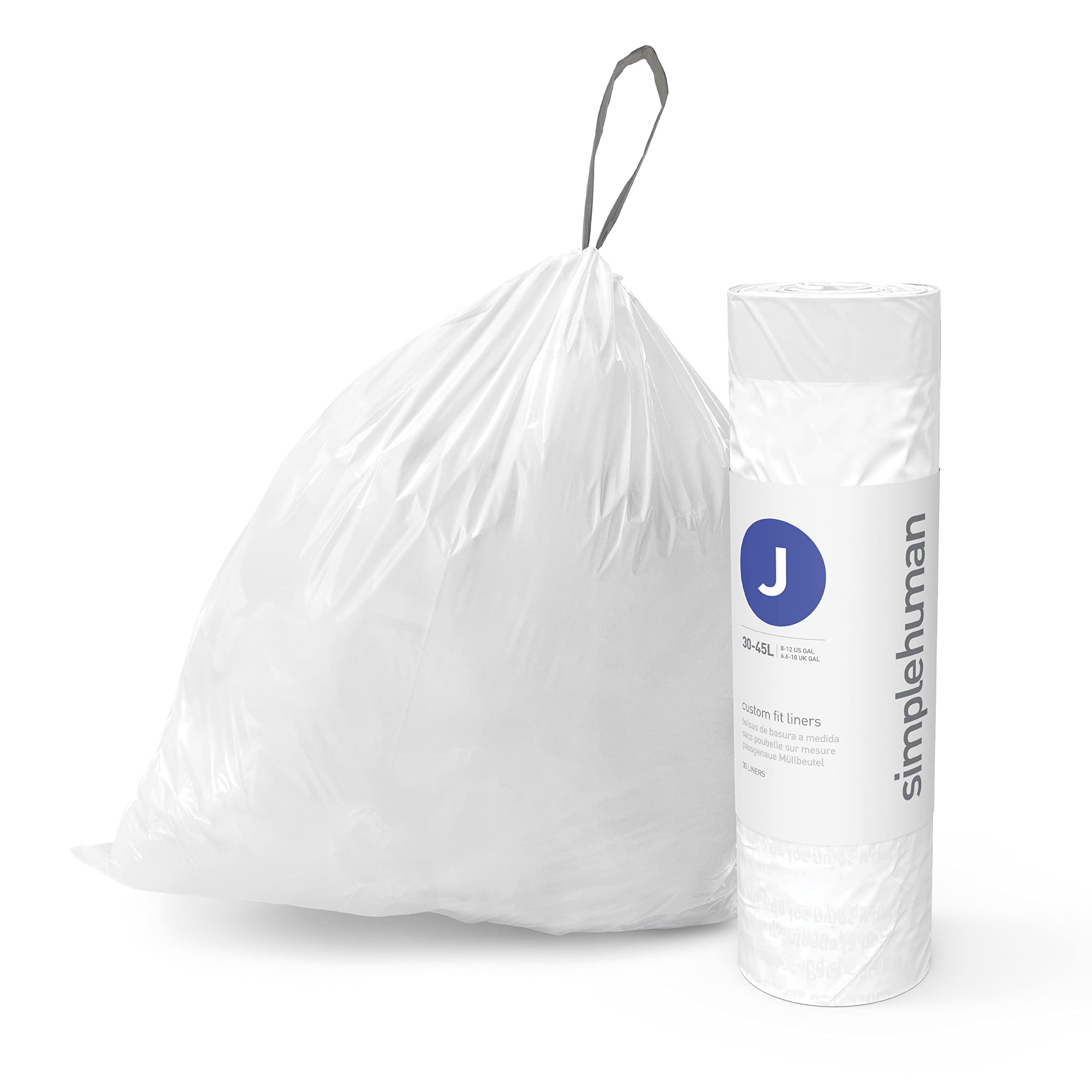 simplehuman-code-r-m-llbeutel-10-l-wei-100-st-ck-kordelzug image 6