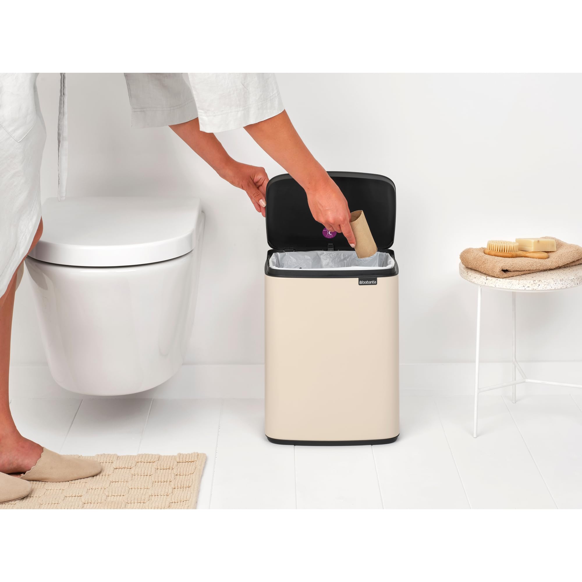 brabantia-bo-m-lleimer-12-l-soft-beige-softclose-rechteckig image 7