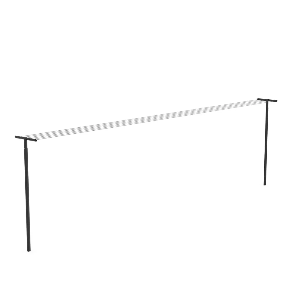 brabantia-hangout-w-scheleine-50-m-schwarz-stangen image 1