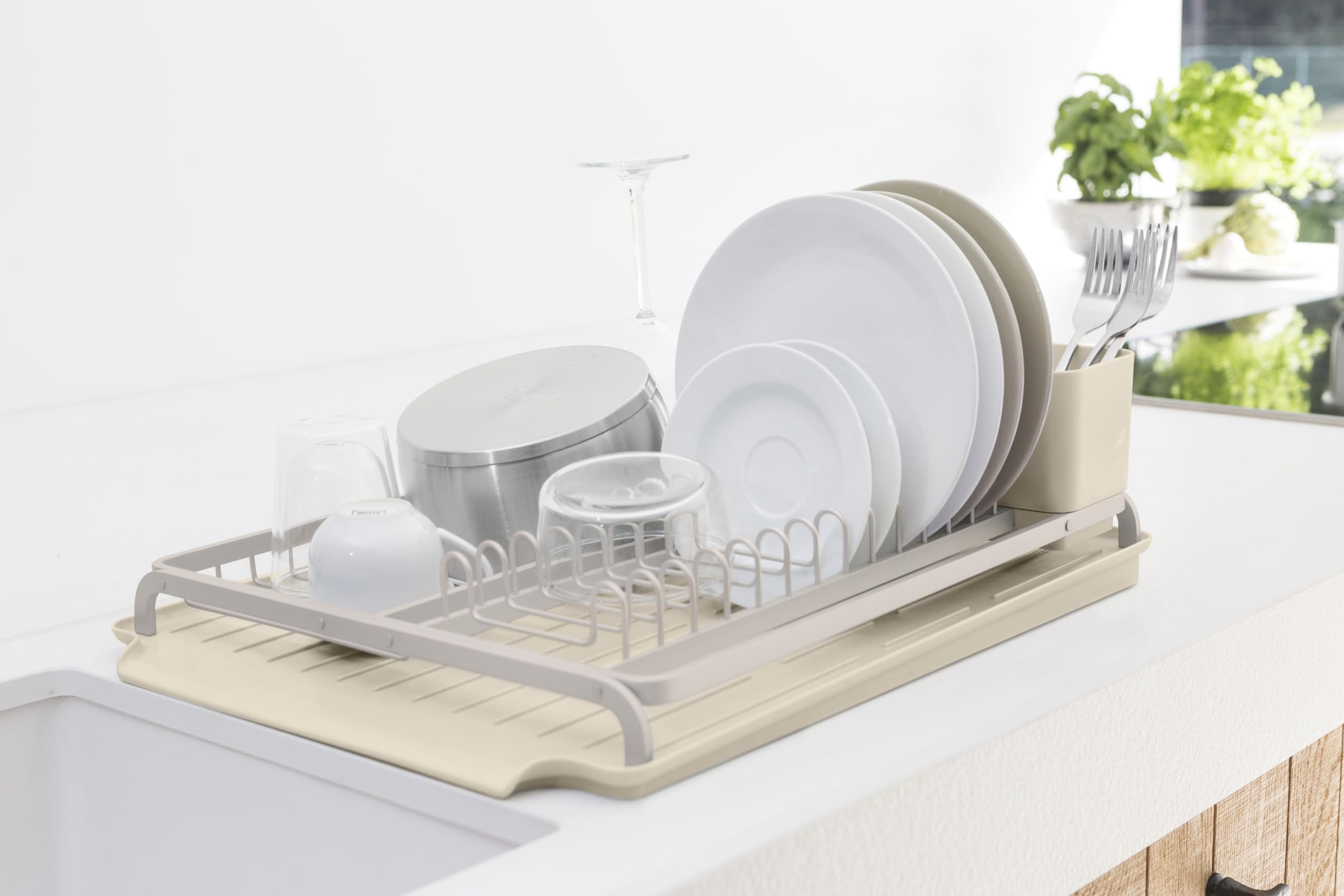 brabantia-sinkside-geschirrabtropfgestell-soft-beige-13-teller image 4