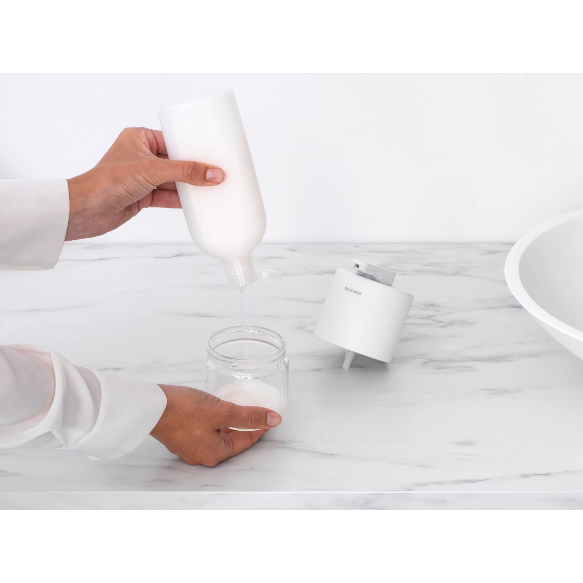 brabantia-mindset-seifenspender-200-ml-fresh-white-glas image 7