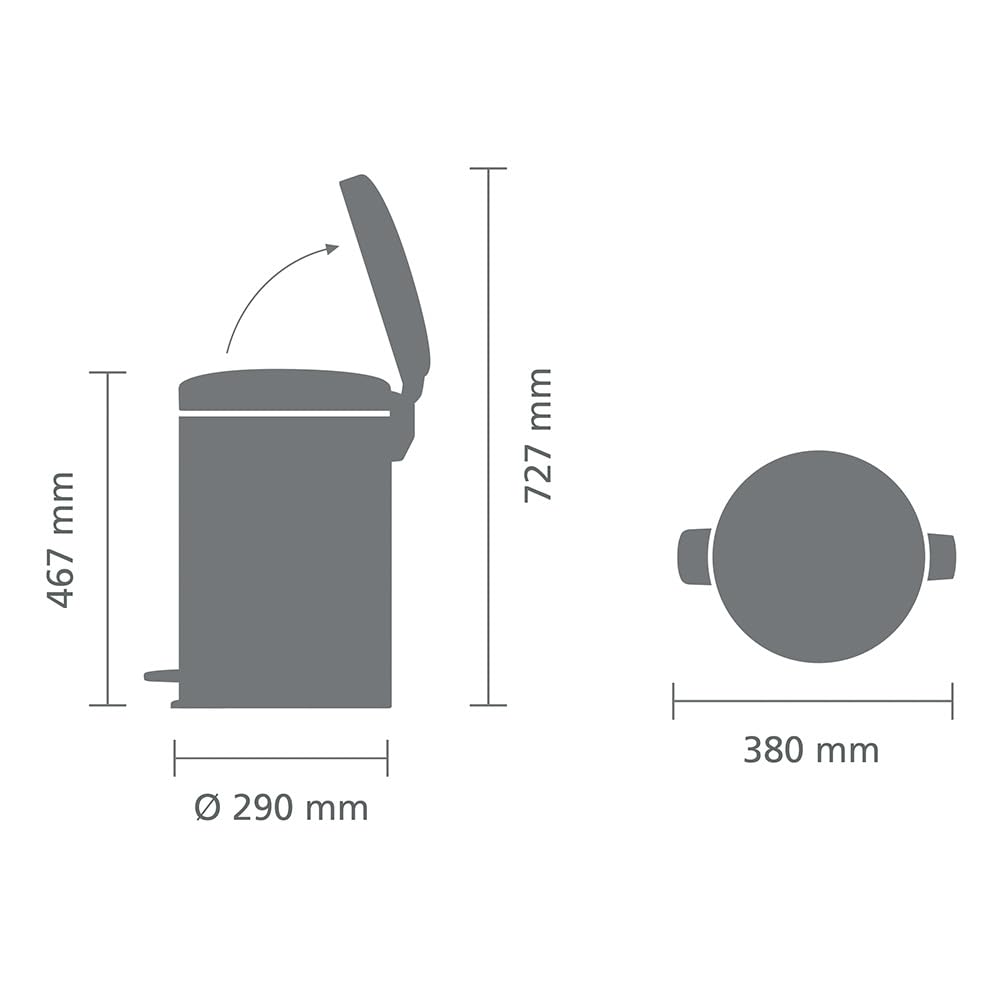 brabantia-newicon-treteimer-20-l-matt-black-geruchsdicht image 6