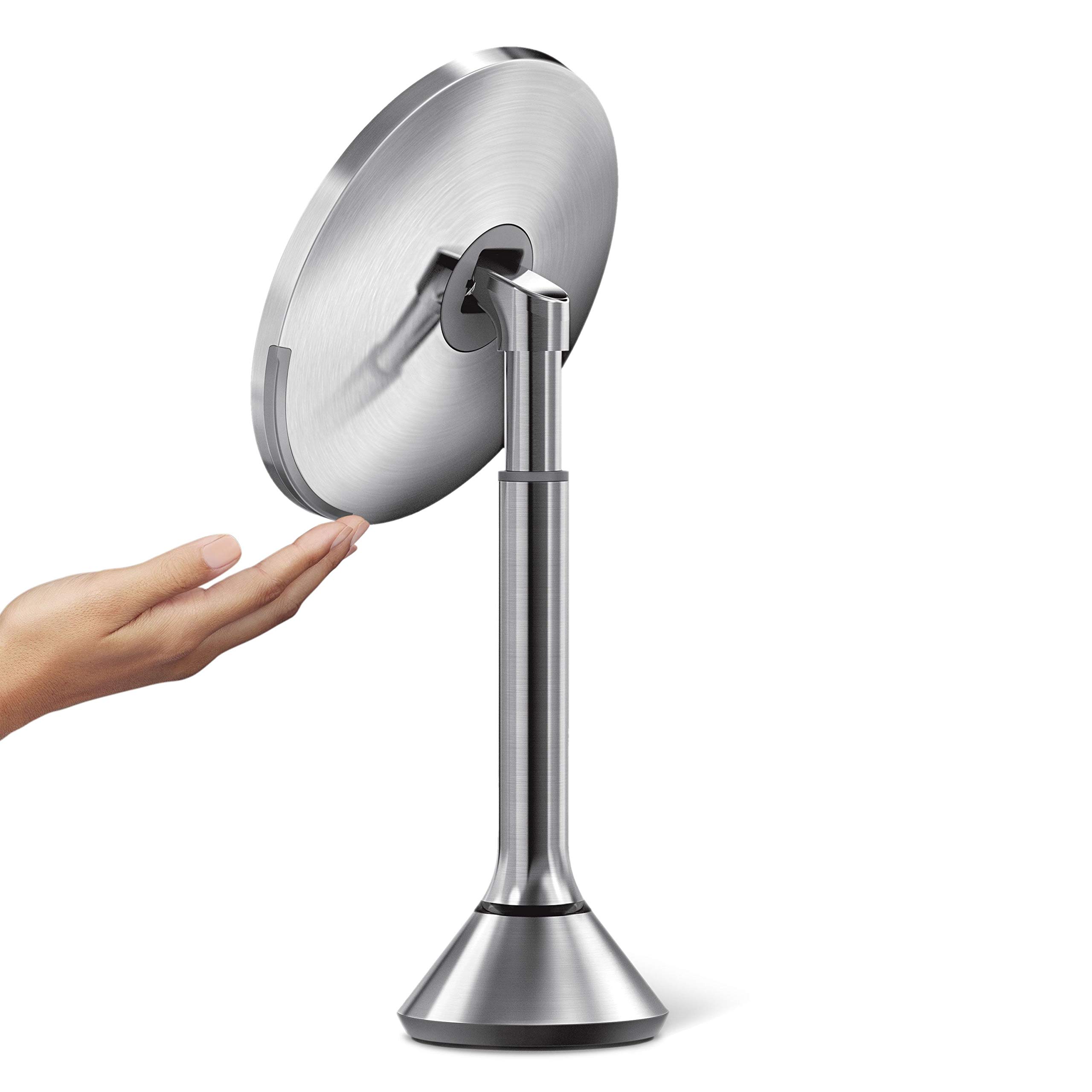 simplehuman-sensorspiegel-20-cm-5fach-touch-edelstahl image 4