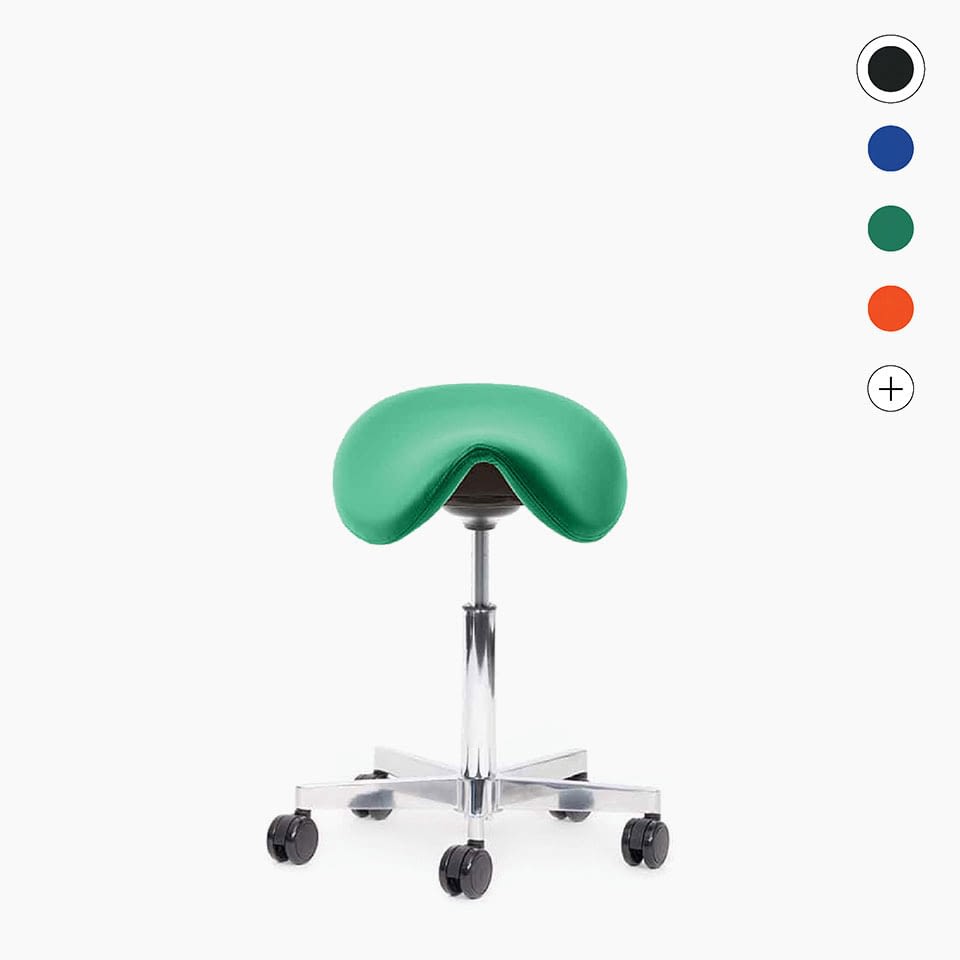 lento-sella-rollhocker-sattelhocker-kunstleder-h-henverstellbar image 1
