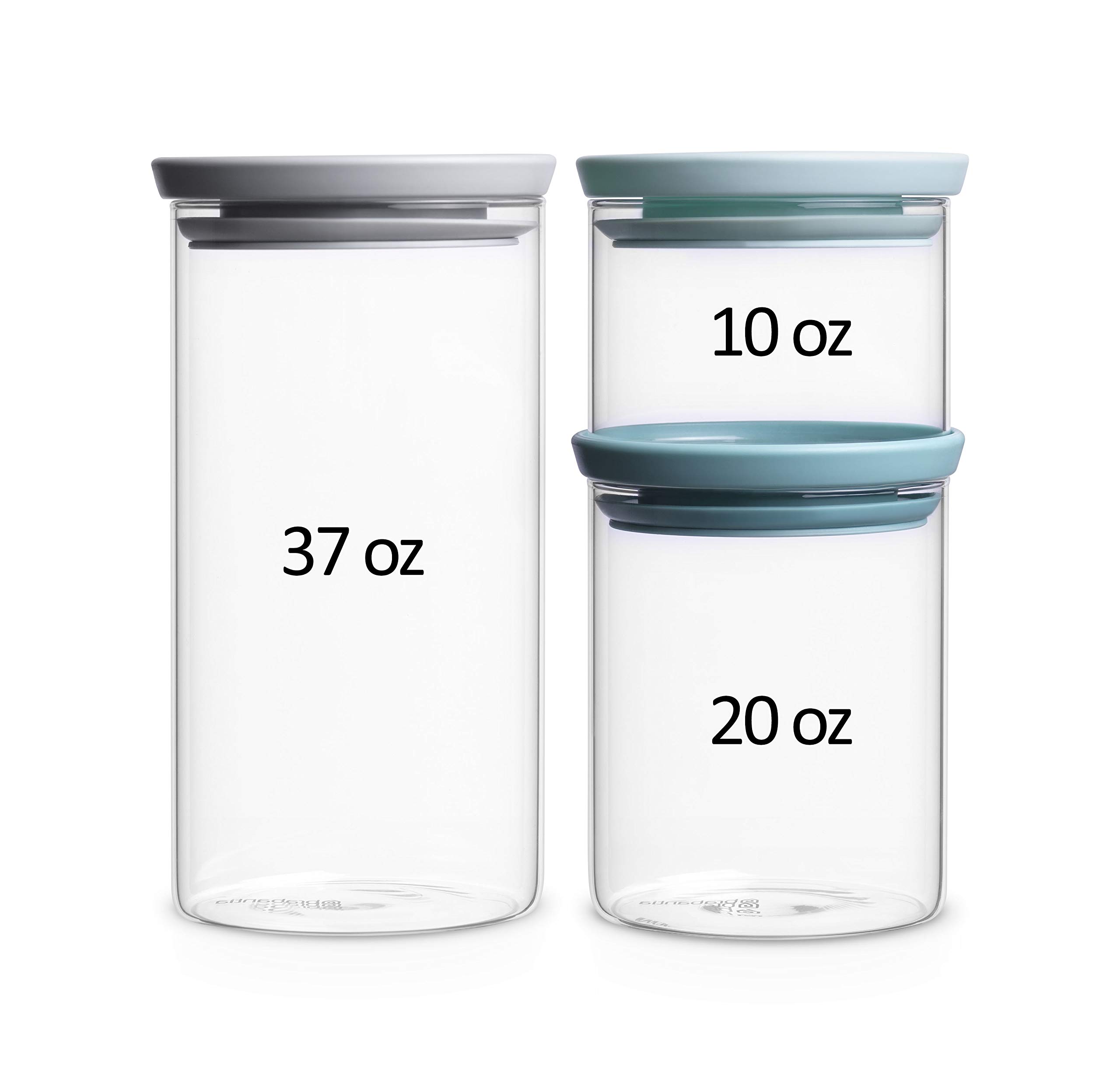 brabantia-glasbeh-lter-3er-set-mit-deckel-grau-mint-stapelbar image 3