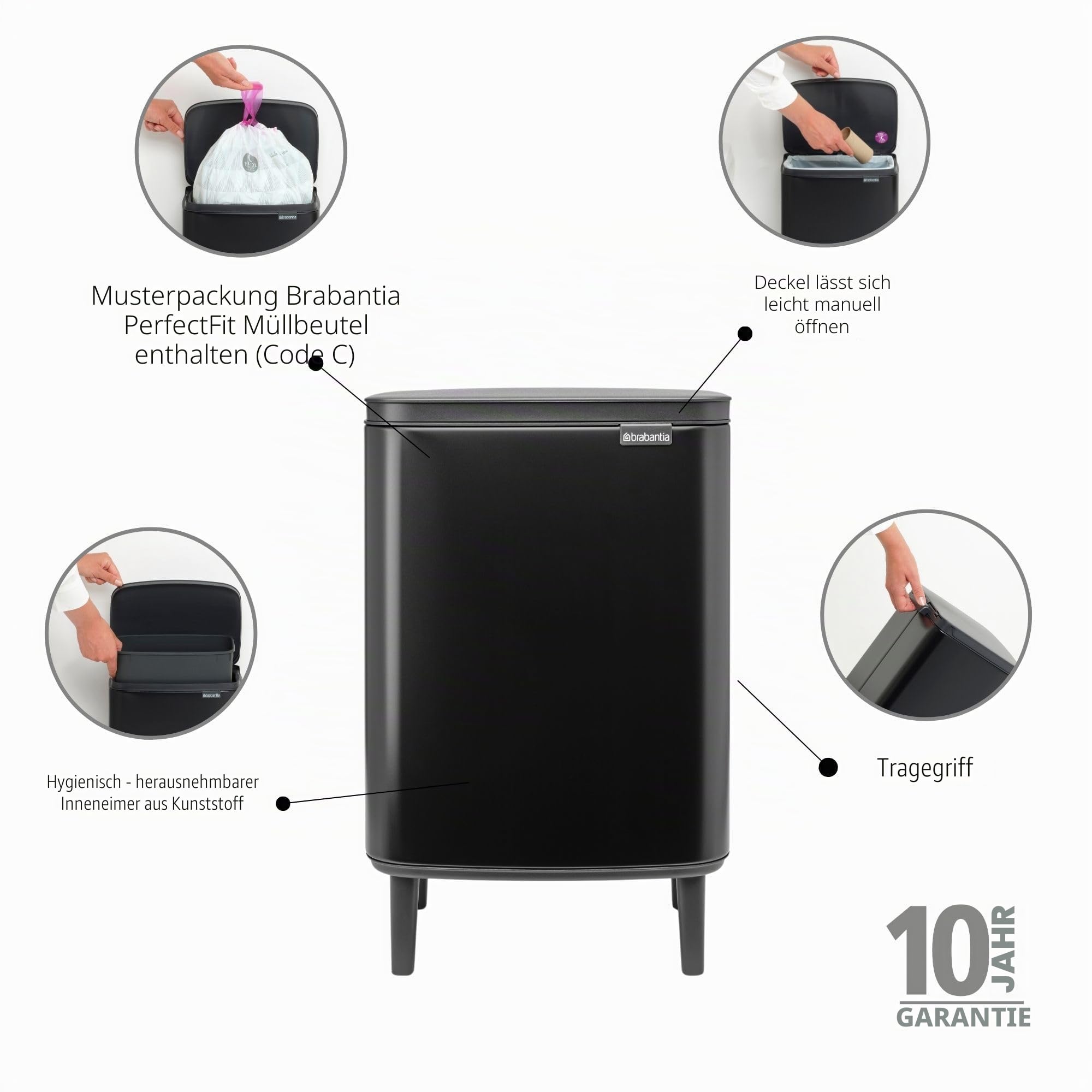 brabantia-bo-hi-m-lleimer-12-l-mattschwarz-mit-soft-close image 4