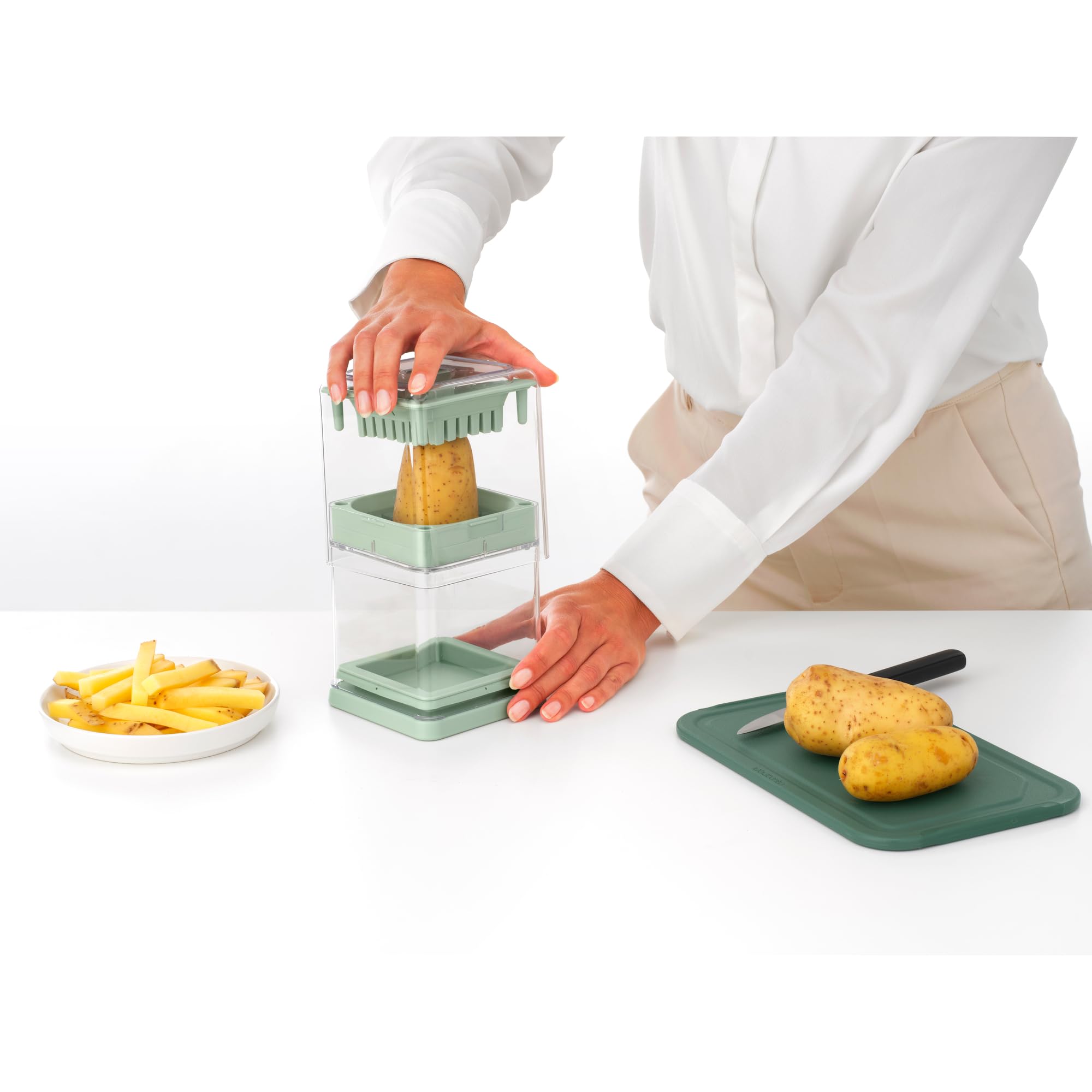 brabantia-tasty-kartoffelschneider-jadegr-n-3-gr-en image 7